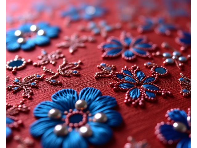 光沢のある鮮やかな絹糸で刺繍された中国の伝統的な鳥のモチーフのクロスステッチ作品